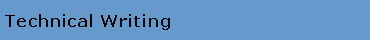Text Box: Technical Writing